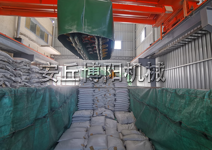 安丘博陽機(jī)械袋料自動(dòng)裝車機(jī)能為企業(yè)帶來哪些好處？