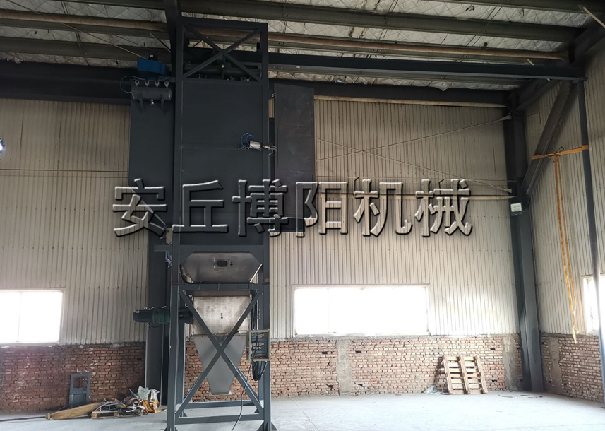 安丘博陽機(jī)械脫硫粉噸袋拆包機(jī)如何進(jìn)行拆包卸料作業(yè)？