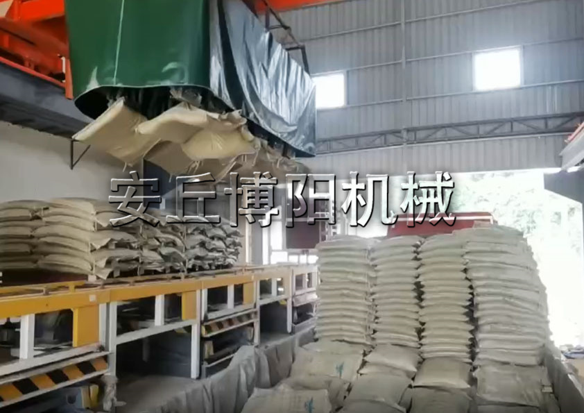 50kg編織袋桁架式自動裝車機(jī)的特點是什么？